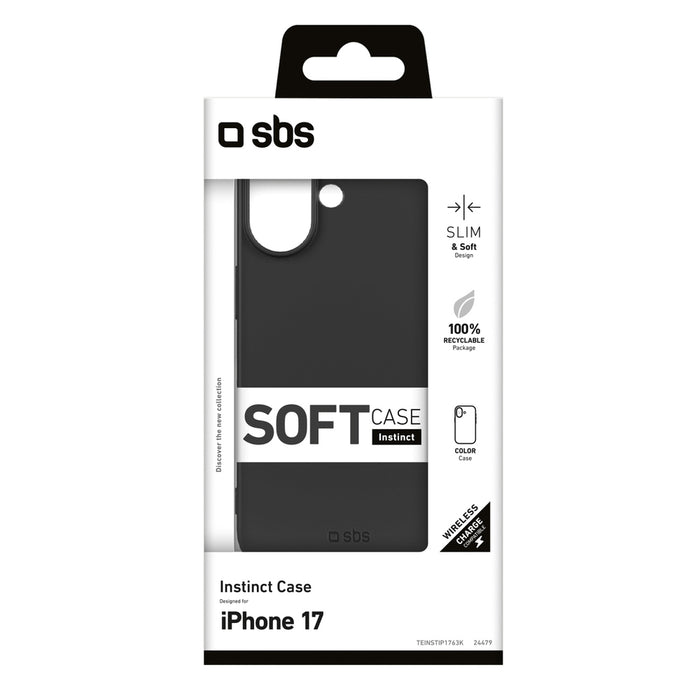 SBS Instinct iPhone 17 Case - Black