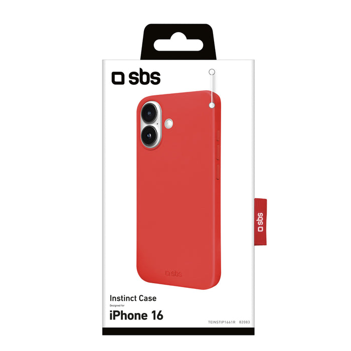 SBS Instinct iPhone 16 Case - Red