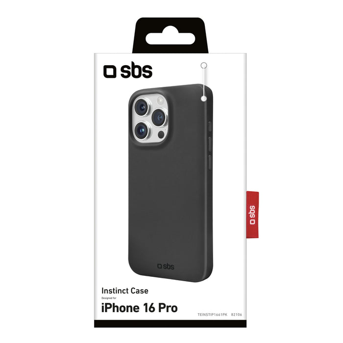 SBS Instinct Case for iPhone 16 Pro - Black