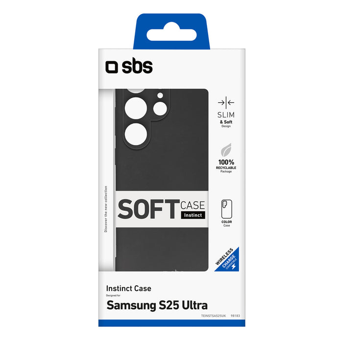 SBS Instinct Case for Samsung Galaxy S25 Ultra - Black
