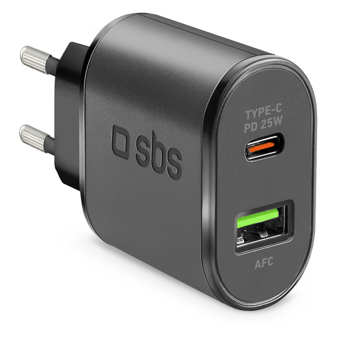 CHARGER 220V SBS 25W PD USB-C+A 29074 GSM, Tablet