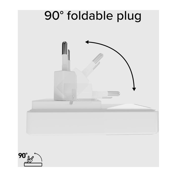 Laptop charger SBS FLEXI 65W PD USB-C+A 98497