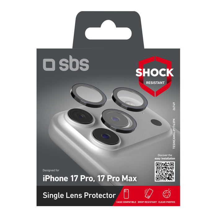 SBS CAM GLASS IPHONE 17 PRO/PRO MAX