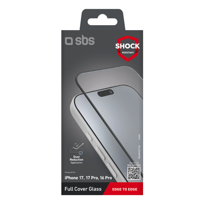 GLASS SBS IPHONE 17/17 PRO FULL WITH