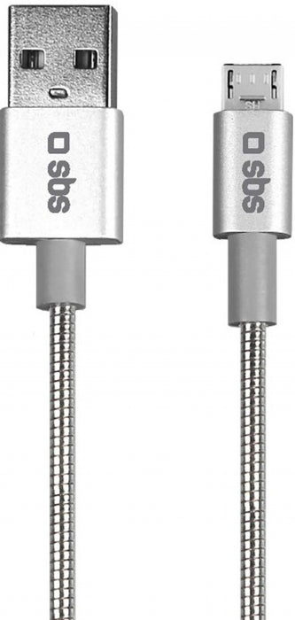Cable SBS Charge and Sync USB-micro-USB aluminum cable 1.5m TECABLEMICROFLEXYS