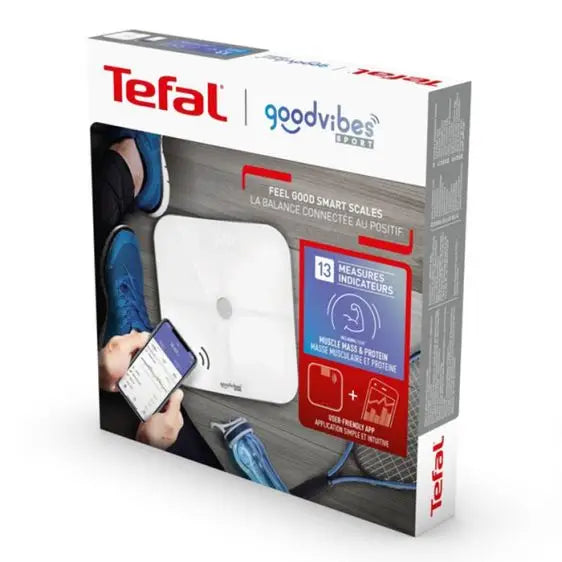 Scale TEFAL Goodvibes Sport BM9640S1 up to 180 kg - Уреди за лична грижа<<<TEFAL дребна електродомакинска