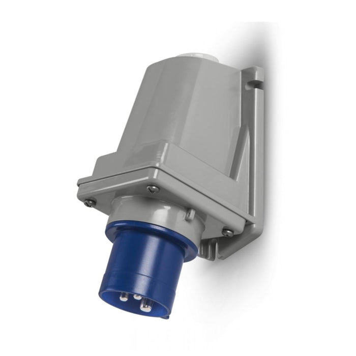 PLUG 2P+E 16A IP44/54, 6H OPTIMA SCAME