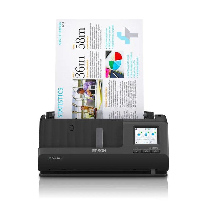 Scanner Epson ES-C380W - Електроника Периферни и резервни части<<<Компютри|