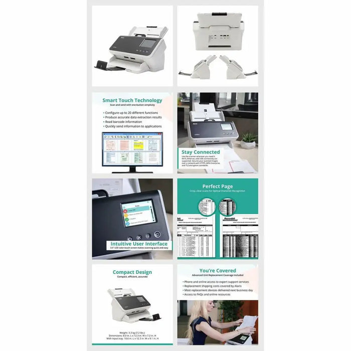 Scanner Kodak Alaris S2060W - Електроника Периферни и резервни части<<<Компютри|