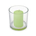 Scented Candle Acorde Jasmine Glass (6 Units) - Почистване Прахосмукачки И Гладене<<<Дом Градина<<<BigBuy&&&Ароматни
