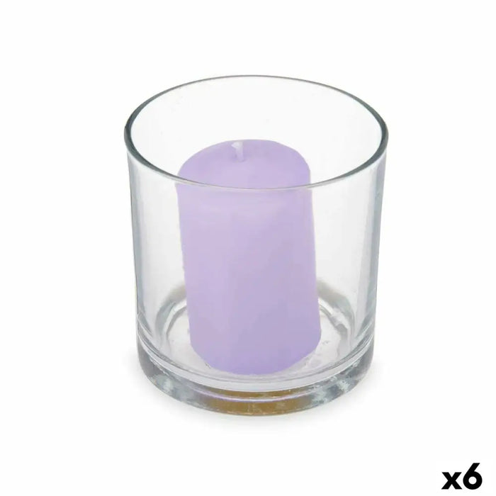 Scented Candle Acorde Lavendar Glass (6 Units) - Почистване Прахосмукачки И Гладене<<<Дом Градина<<<BigBuy&&&Ароматни