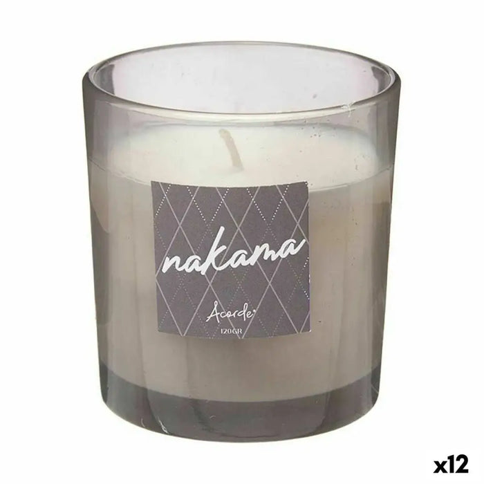 Scented Candle Acorde Linen 120 g (12 Units) - Почистване Прахосмукачки И Гладене<<<Дом Градина<<<BigBuy&&&Ароматни