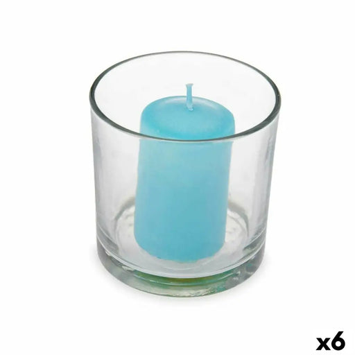 Scented Candle Acorde Ocean Glass (6 Units) - Почистване Прахосмукачки И Гладене<<<Дом Градина<<<BigBuy&&&Ароматни