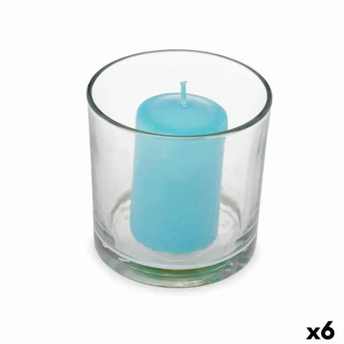 Scented Candle Acorde Ocean Glass (6 Units) - Почистване Прахосмукачки И Гладене<<<Дом Градина<<<BigBuy&&&Ароматни