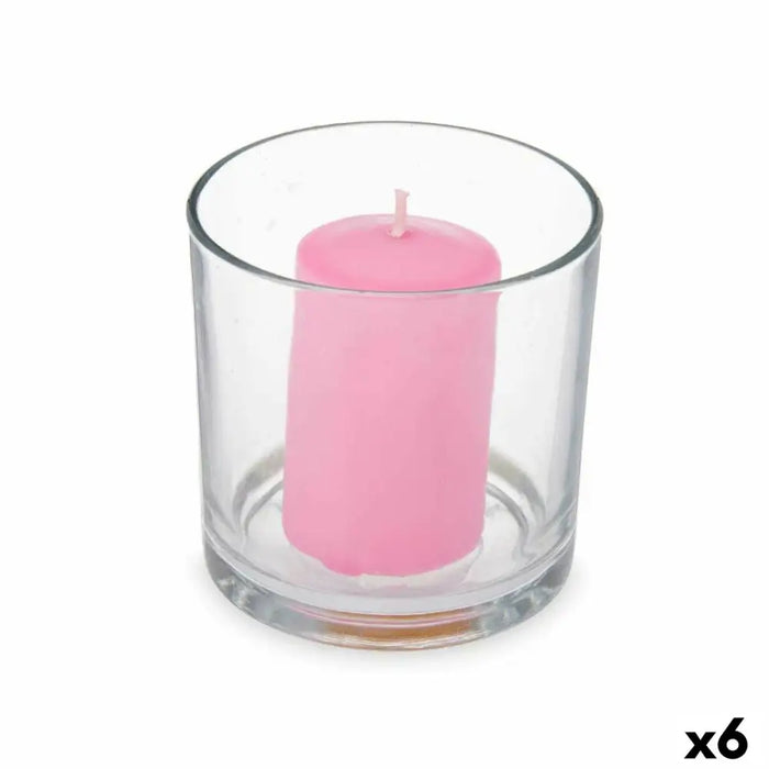 Scented Candle Acorde Orchid Glass (6 Units) - Почистване Прахосмукачки И Гладене<<<Дом Градина<<<BigBuy&&&Ароматни