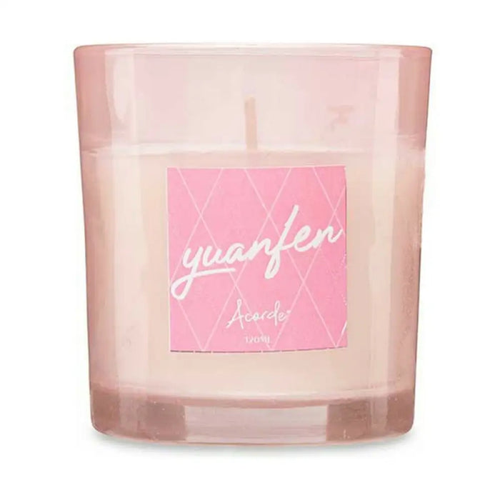 Scented Candle Acorde Peony 120 g (12 Units) - Почистване Прахосмукачки И Гладене<<<Дом Градина<<<BigBuy&&&Ароматни
