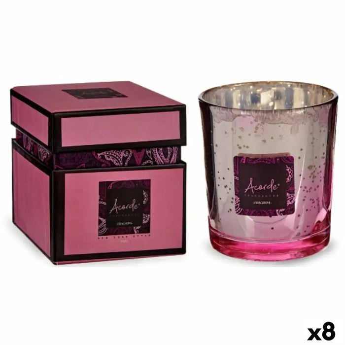 Scented Candle Acorde Strawberry Custard 200 ml (8 Units) - Почистване Прахосмукачки И Гладене<<<Дом