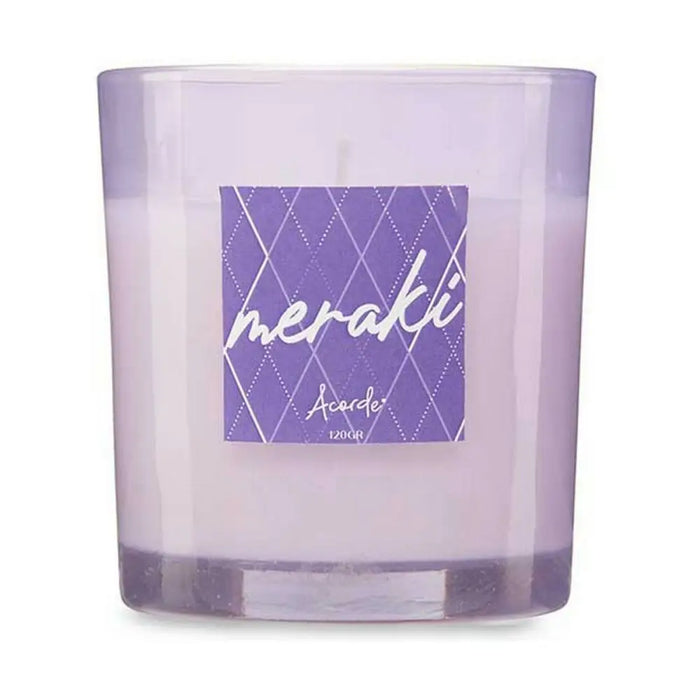 Scented Candle Acorde Violet 120 g (12 Units) - Почистване Прахосмукачки И Гладене<<<Дом Градина<<<BigBuy&&&Ароматни