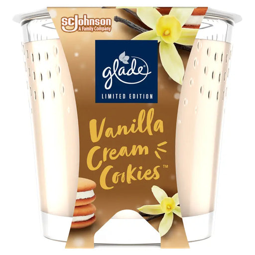 SCENTED CANDLE GLADE VANILLA CREAM COOKIES - Домакински продукти<<<Домашни потреби<<<Кухня<<<Praktiker