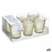 Scented Candle Set Acorde Cotton Glass (12 Units) - Почистване Прахосмукачки И Гладене<<<Дом