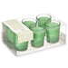 Scented Candle Set Acorde Jasmine Glass (12 Units) - Почистване Прахосмукачки И Гладене<<<Дом