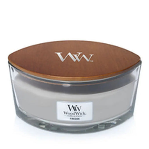 Scented Candle Woodwick Core Ellipse Fireside 453 g - Почистване Прахосмукачки И Гладене<<<Дом