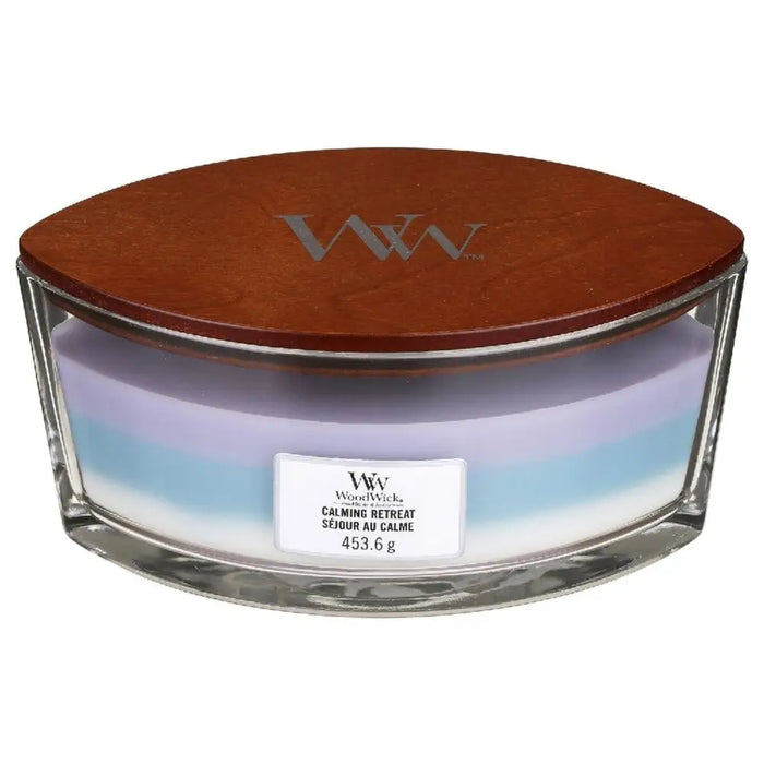 Scented Candle Woodwick Trilogy Ellipse Candles - Почистване Прахосмукачки И Гладене<<<Дом Градина<<<BigBuy&&&Ароматни