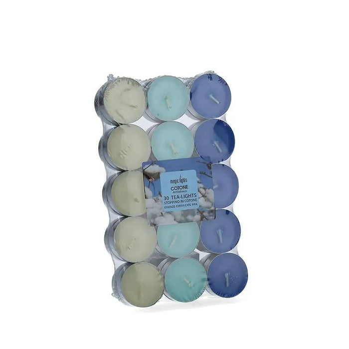 Scented candles Magic Lights Cotton (30 Units) - Почистване Прахосмукачки И Гладене<<<Дом Градина<<<BigBuy&&&Ароматни