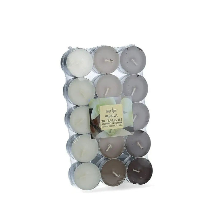 Scented candles Magic Lights Vanilla (30 Units) - Почистване Прахосмукачки И Гладене<<<Дом Градина<<<BigBuy&&&Ароматни