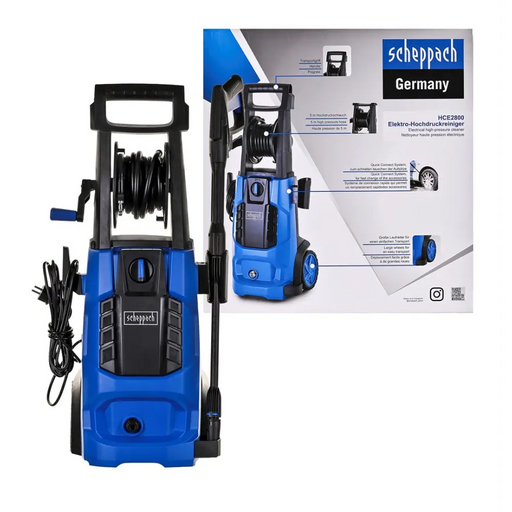 Scheppach high-pressure cleaner HCE2800 - Pressure cleanersNEL-MCI<<<Electric toolsNEL<<<ActionPL