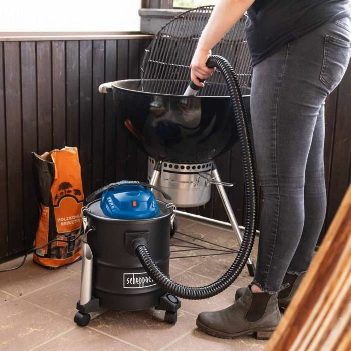 Ash Vacuum Cleaner Scheppach Black 1300 W 20 L