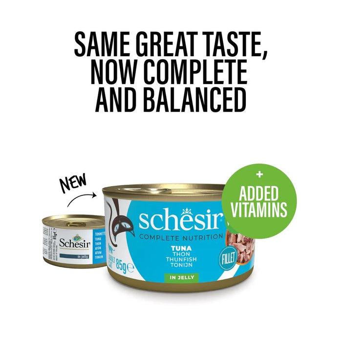 SCHESIR in jelly Tuna - wet cat food - 85 g