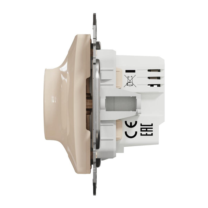 DIMMER LED ROTARY 200W CREAM SEDNA