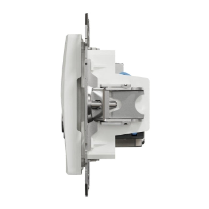 SOCKET TV+RJ45 CAT.6 UTP WHITE SEDNA