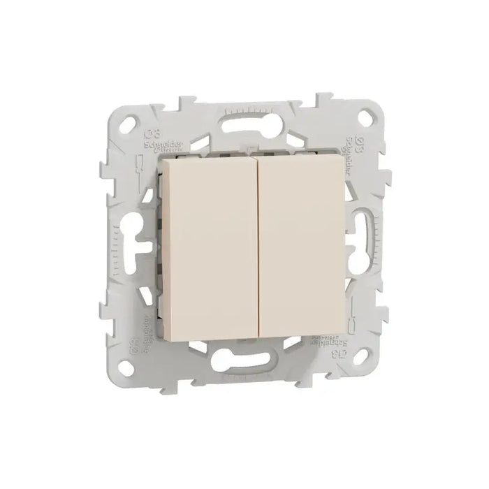 SCHNEIDER UNICA SERIAL IVORY KEY (NU521144) - Ключове и контакти<<<Електроматериали<<<Praktiker&&&Ключове и