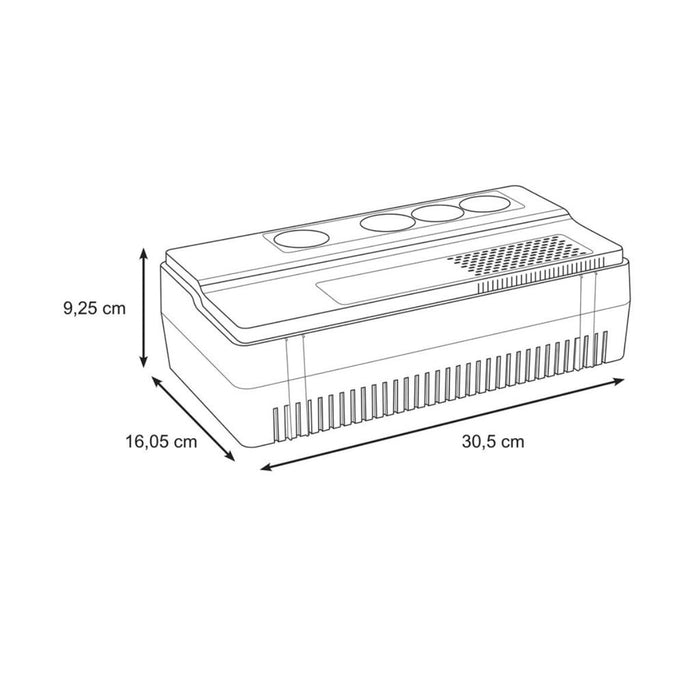 UPS EMERGENCY POWER SUPPLY EASY BVS 500VA