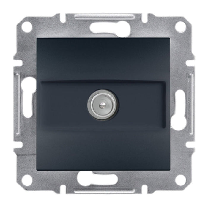 TV OUTLET ANTHRACITE SCHNEIDER ASFORA