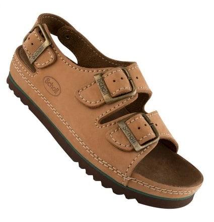 Scholl Air Bag Back Strap Comfortable Sandals Brown 36