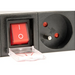 Schuko 19’’ 8 Way Multi-socket Adapter with On / Off Switch GEMBIRD EG-PDU-014-F (3 m) - RACK power