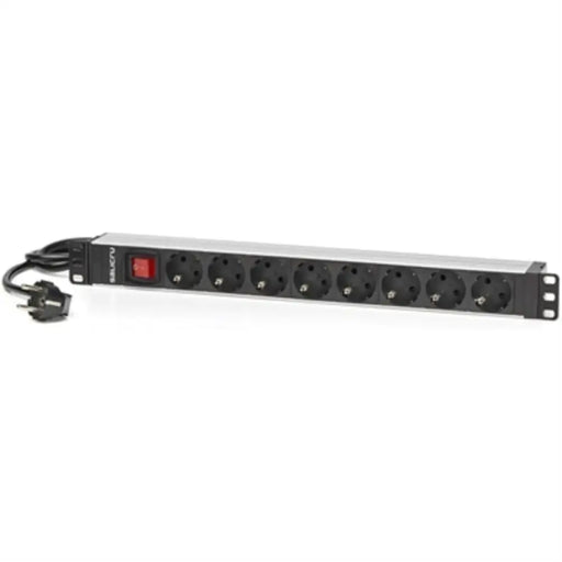 Schuko 19’’ 8 Way Multi-socket Adapter with On / Off Switch Salicru 680CA000003 1,5 m - Електроника Периферни и