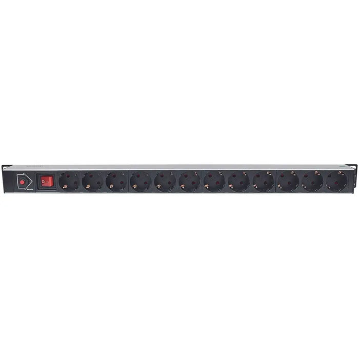 Schuko 27’’ 12 Way Multi-socket Adapter Intellinet 714044 (1,8 m) - Разклонители<<<Електроника Периферни и резервни