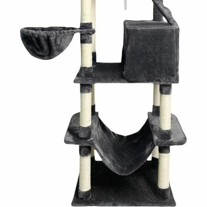 Scratching Post for Cats Taylor Dark Grey Plush - Домашни Животни<<<Дом Градина<<<BigBuy&&&Здраве и хигиена<<<Домашни