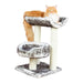 Scratching Post for Cats Trixie 44567 Tree Sisal Black Ø 8 cm 62 cm 36 x 36 cm - Здраве и хигиена<<<Домашни