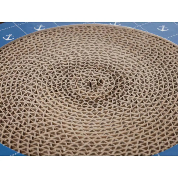 Scratching Post for Cats Trixie Blue Cardboard Plastic Ø 33 cm - Домашни Животни<<<Дом Градина<<<BigBuy&&&Къщички и