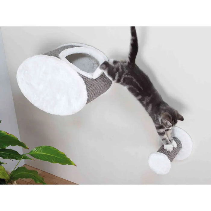 Scratching Post for Cats Trixie White Grey Ø 18 cm - Домашни Животни<<<Дом Градина<<<BigBuy&&&Играчки<<<Домашни