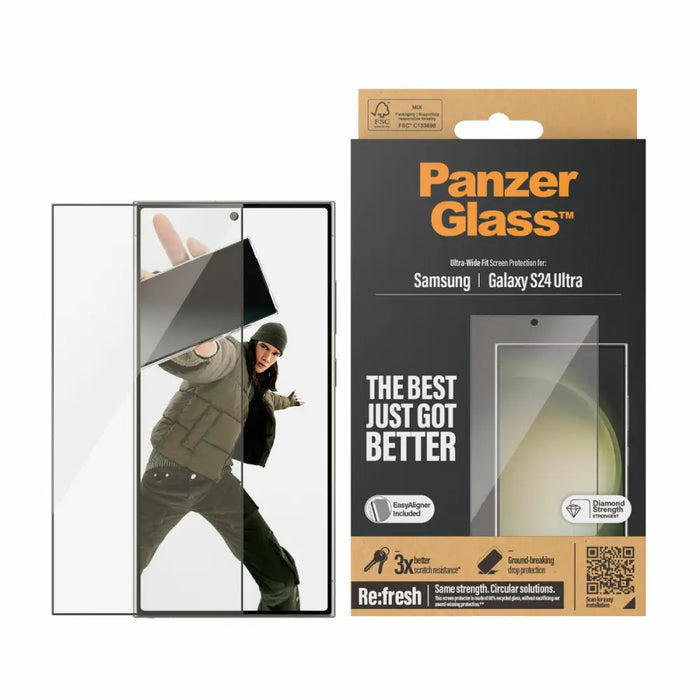 Screen Protector Panzer Glass 7352 Samsung Galaxy S24 Ultra - Електроника Телефони и таблети<<<Компютри|
