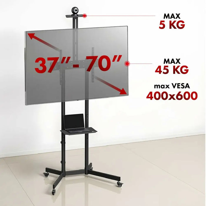 Screen Table Support MacLean MC-113 B 70’’ - Монтиране на екрани<<<Електроника Периферни и резервни части<<<Компютри|