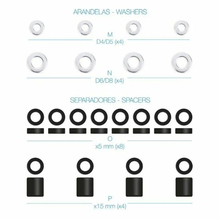 Screw kit TooQ SSK4820 - Електроника Периферни и резервни части<<<Компютри|