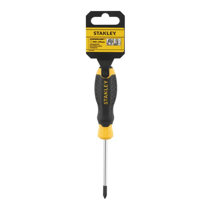 SCREWDRIVER PH1 75MM STANLEY STHT16155-0 - Отвертки<<<Ръчни инструменти<<<Инструменти и