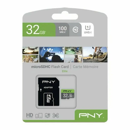 SDHC Memory Card PNY P-SDU32GU185GW-GE 32 GB - Компютър Мрежи и компоненти<<<Компютри| Електроника<<<BigBuy&&&Карти с